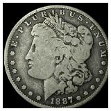1887-O Silver Morgan Dollar LIGHTLY CIRCULATED