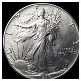 1986 1 oz Silver American Eagle $1 CHOICE BU
