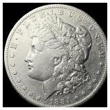 1884-S Silver Morgan Dollar CLOSELY UNCIRCULATED