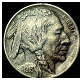 1913-D Buffalo Nickel Type 2 CLOSELY UNCIRCULATED