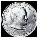 1922-S Silver Half Dollar Grant Commemorative UNCI