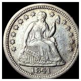 1841-O Silver Half Dime CHOICE AU