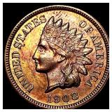 1908-S RD Indian Head Cent UNCIRCULATED