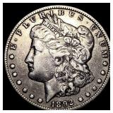1892-O Morgan Silver Dollar CLOSELY UNCIRCULATED