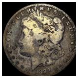 1889 Silver Morgan Dollar LIGHTLY CIRCULATED