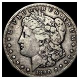1890-CC Silver Morgan Dollar NEARLY UNCIRCULATED