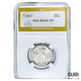 1917 Standing Liberty Quarter PGA MS64 FH