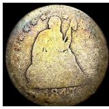 1841 Seated Liberty Dime NICELY CIRCULATED