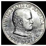 1922-S Silver Half Dollar Grant Commemorative UNCI