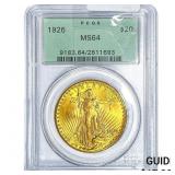 1926 $20 Gold Double Eagle PCGS MS64