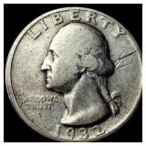 1932-D Silver Washington Quarter LIGHTLY CIRCULATE
