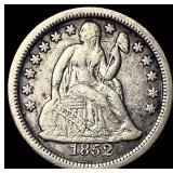 1852 Seated Liberty Dime NEARLY UNCIRCULATED