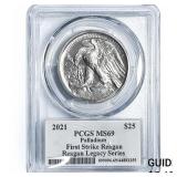 2021 $25 1oz Palladium American Eagle PCGS MS69