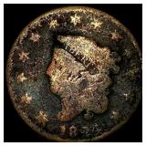1844 Braided Hair Large Cent NICELY CIRCULATED