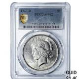 1927-D Silver Peace Dollar PCGS MS62