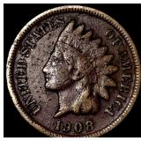 1908-S Indian Head Cent LIGHTLY CIRCULATED