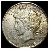 1925-S Silver Peace Dollar UNCIRCULATED