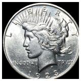 1923 Silver Peace Dollar CHOICE BU