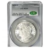 1885-O Morgan Silver Dollar CAC MS64