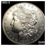 1883-S Morgan Silver Dollar CHOICE BU