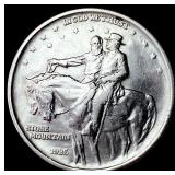 1925 Silver Stone Mountain Half Dollar UNCIRCULATE