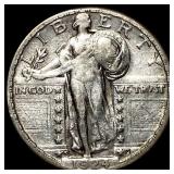 1924-S Silver Standing Liberty Quarter CLOSELY UNC