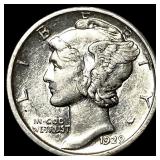 1929-S Silver Mercury Dime UNCIRCULATED