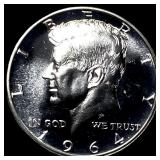 1964 Silver Kennedy Half Dollar GEM PROOF