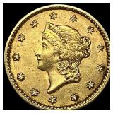 1853 Rare Gold Dollar