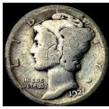 1921 Mercury Dime NICELY CIRCULATED