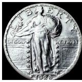 1928 Standing Liberty Quarter CHOICE AU