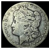 1892-CC Silver Morgan Dollar LIGHTLY  CIRCULATED
