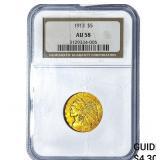 1913 $5 Gold Half Eagle NGC