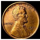 1911-S Lincoln Wheat Cent UNCIRCULATED