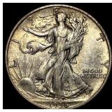 1936-D Silver Walking Liberty Half Dollar CLOSELY
