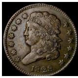 1828 Copper Half Cent UNCIRCULATED