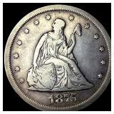 1875-S Silver Twenty Cents LIGHTLY CIRCULATED