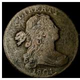 1794 Liberty Cap Large Cent NEARLY UNCIRCULATED