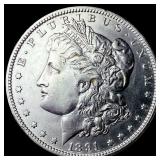 1891-O Silver Morgan Dollar CLOSELY UNCIRCULATED