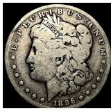 1896-S Silver Morgan Dollar LIGHTLY CIRCULATED