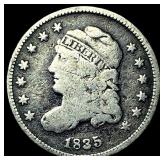 1835 Capped Bust Half Dime NEARLY UNCIRCULATED