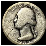 1932-D Silver Washington Quarter NICELY CIRCULATED