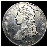 1836 Capped Bust Half Dollar NEARLY UNCIRCULATED