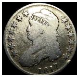 1817 Capped Bust Half Dollar NICELY CIRCULATED