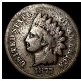 1877 Indian Head Cent NICELY CIRCULATED