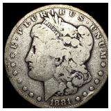 1881-CC Silver Morgan Dollar NEARLY UNCIRCULATED