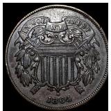 1864 Two-Cent Piece UNCIRCULATED