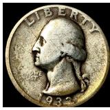 1932-D Silver Washington Quarter LIGHTLY CIRCULATE