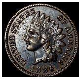 1886 Indian Head Cent CLOSELY UNCIRCULATED