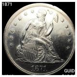 1871 Seated Liberty Dollar UNCIRCULATED